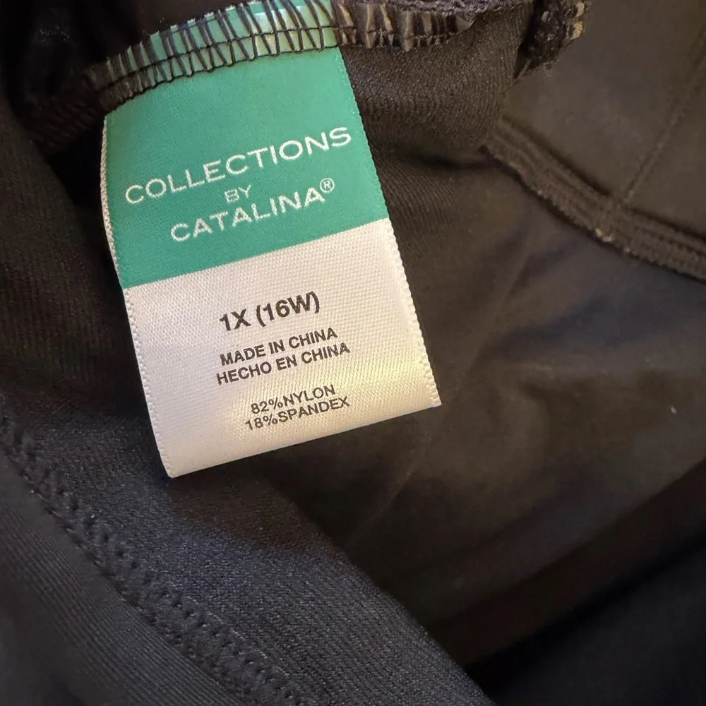 Black Women’s Halter swim ranking top. 16w/1x collections by Catalina nwot